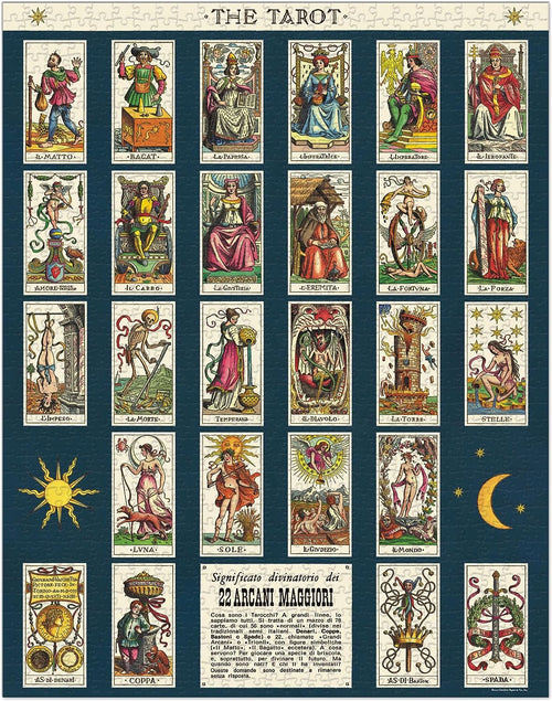 Puzzle de cartes de tarot - 1000 pièces - Puzzle Tarot