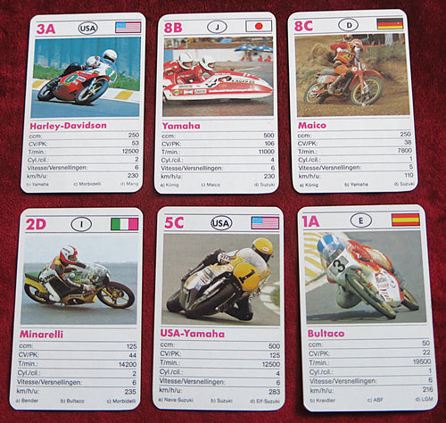 Motos de Course - Bolides – 1979 - FX Schmid Super-Quartett