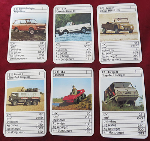 Tous Terrains – Quatuor Off-Road – Vintage des années 1970 (ASS Altenburger)