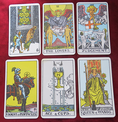 Rider Waite Tarot 1970 - Vintage Blue Box - Rider & Company, London.