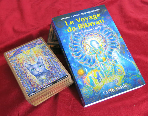 L'oracle des chats spirituels - Le voyage de Ritavan - La carte aux trésors intérieurs
