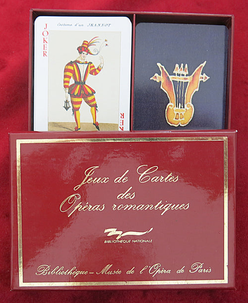 Jeu de cartes Opéras romantiques français - Double Deck Heron