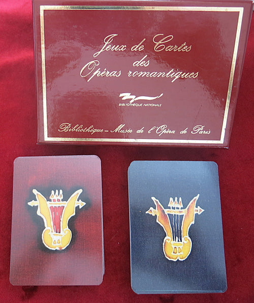 Jeu de cartes Opéras romantiques français - Double Deck Heron