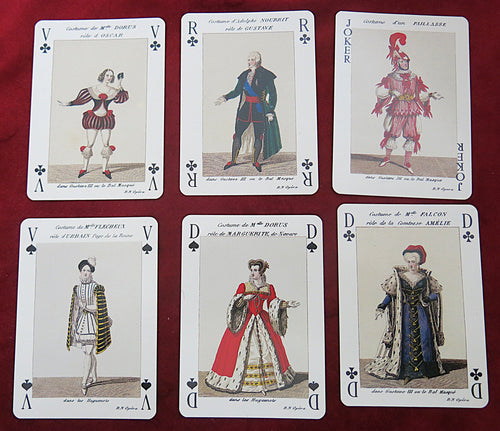 Jeu de cartes Opéras romantiques français - Double Deck Heron
