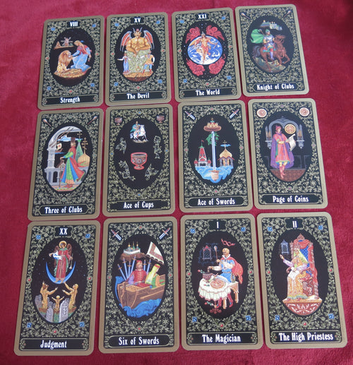 Tarot russe de Saint-Pétersbourg 1992