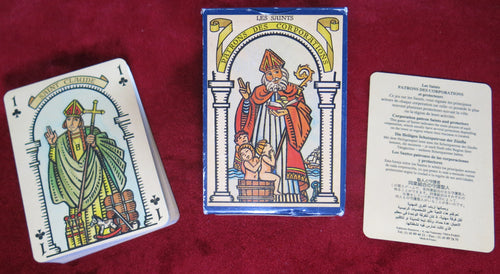 Symbolisme des saints 1981 Jeu de cartes