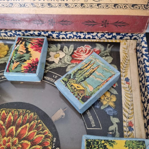 Coffret Oracle Léon SAUSSINE XIXe siècle - "Je vois tout : Présent Passé Futur"