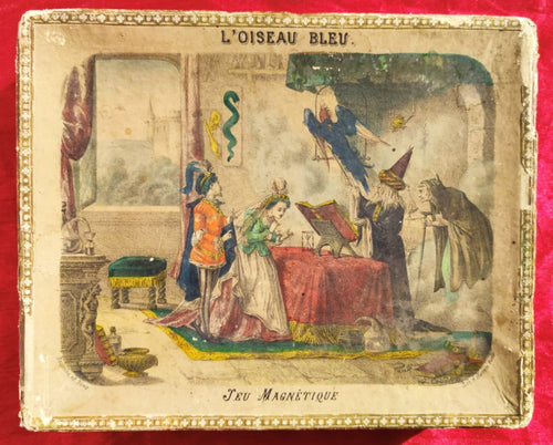 Coffret Oracle Léon SAUSSINE XIXe siècle - "L'Oiseu Bleu"