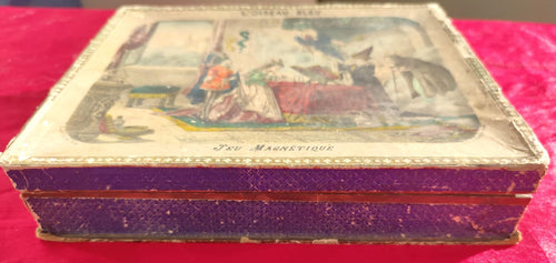 Coffret Oracle Léon SAUSSINE XIXe siècle - "L'Oiseu Bleu"