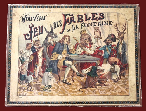 1890 - Léon SAUSSINE - Nouveau Jeu des Fables de La Fontaine