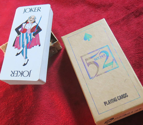 Secret 52 – Cartes à jouer Angel – Japon années 1970 – Jeu vintage TRÈS RARE