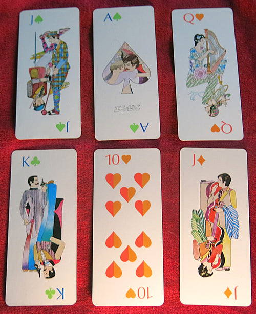 Secret 52 – Cartes à jouer Angel – Japon années 1970 – Jeu vintage TRÈS RARE