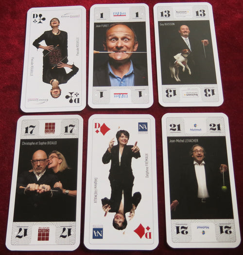 Jeu de Tarot Français des Clients de l'Opéra de la Seine - Tarot Musical