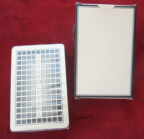 Jeu de cartes de luxe Serge Lutens