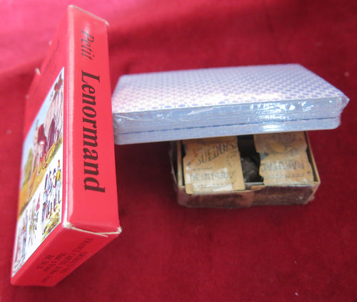 Petit Lenormand – The Small Lenormand – Grimaud 1976 – 36 Cards – French/English Divination Deck – Vintage Sealed Edition