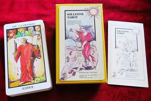 Le jeu de tarot Solleone par Elisabetta Cassari 1983