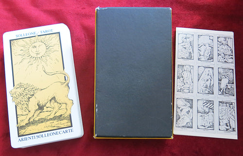 Le jeu de tarot Solleone par Elisabetta Cassari 1983