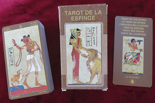 Tarot of the Sphinx - Ancient Egypt symbolism Cards
