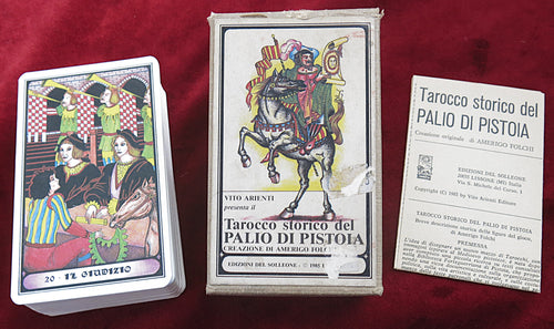 Tarocco Storico del Palio di Pistoia – Solleone 1985 – Amerigo Folchi