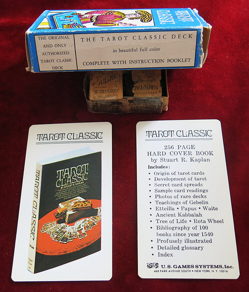 Tarot Classic – U.S. Games (1974) - Stuart R. Kaplan - Rider-Waite titles