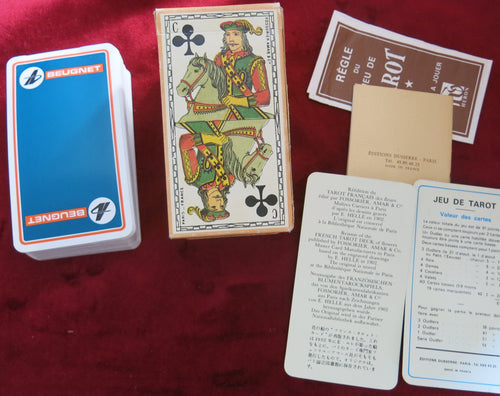 Tarot Français Des Fleurs – Réédition rare par Fossirier, Amar & Cie années 80 - Tarot Français Des Fleurs