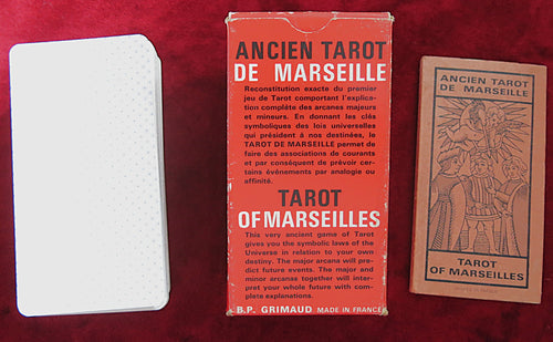 Ancien Tarot de Marseille – Edition BP Grimaud 1969 – Rare Vintage Complete Deck