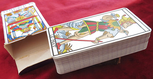 Tarot de Marseille Camoin & Jodorowsky – Édition originale de 1997 – Jeu français authentique + livret | Jeu best-seller