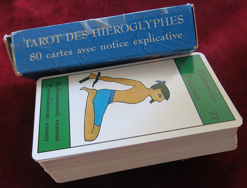 The Hieroglyphics Tarot - 80s - Ancient Egyptian Deck