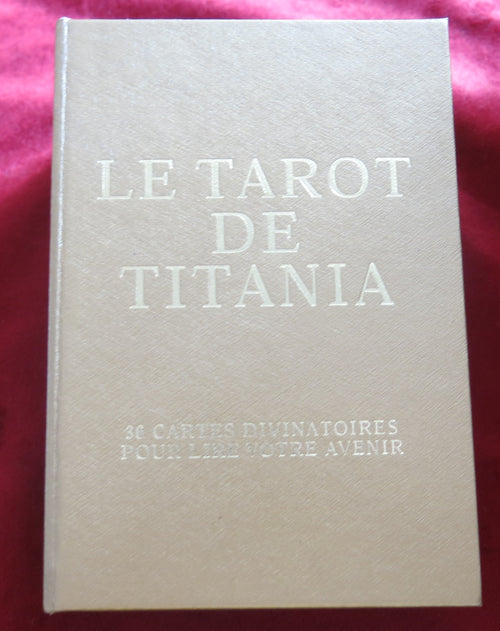 The Titania Tarot - 2000s - French Vintage Fortune Telling Deck for Divination