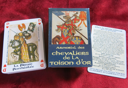 The Knights de la Toison d'or - 1987 Vintage French Playing Cards