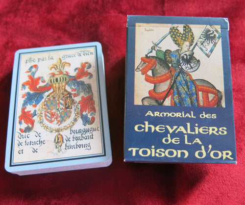 The Knights de la Toison d'or - 1987 Vintage French Playing Cards