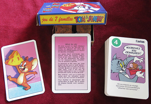 Jeu Tom & Jerry 7 Familles 1995 par Ducale / Warner Bros