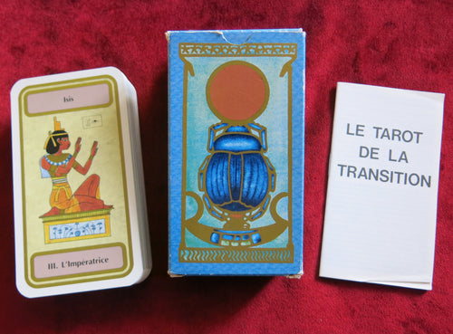 Le tarot de transition égyptien - TRES RARE
