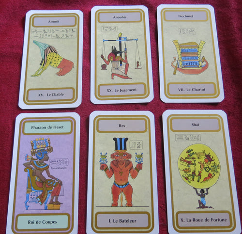 Le tarot de transition égyptien - TRES RARE
