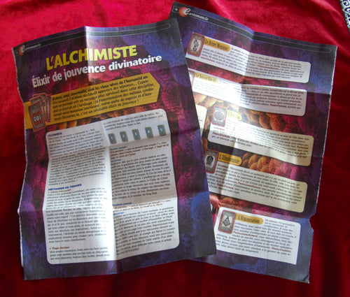 Grand Tarot Divinatoire – L’Alchimiste (Mini Tarot, 22 cards, 6x9 cm)