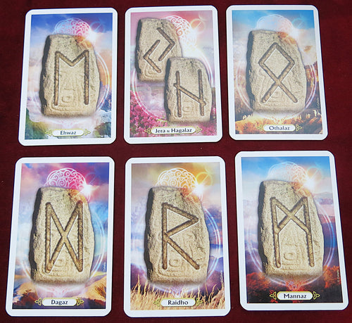 runes, norse oracle, viking tarot, divination deck, mini tarot, vintage oracle, esoteric cards, norse runes, rare tarot, out of print, french oracle, rune cards, mini oracle deck, collector tarot, runic symbols, nordic divination, occult deck, mystic oracle, vous et votre avenir, rune divination