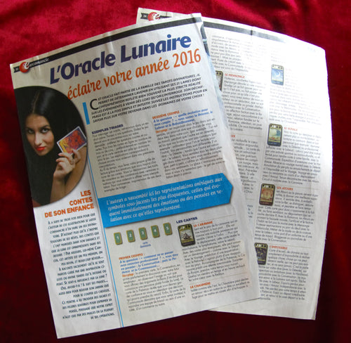 Oracle Lunaire – Moonlight Divination Cards – Rare French Edition 2016 (OOP)