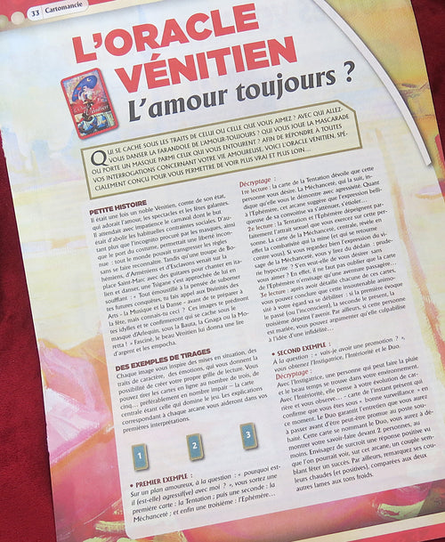 ous et Votre Avenir Magasine
Venice Carnival
Venetian Tarot Deck
protective house spirit
lucky charm
luck increase souvenir
luck charm
Good luck gifts
Good Fortune deck of cards
