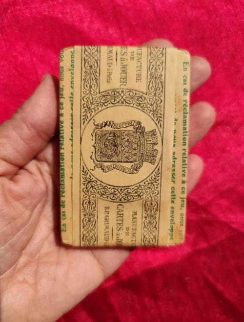 Cartes à jouer vintage Vitrex – BP Grimaud – Jeu de 32 cartes lavable – Années 1940/50, France