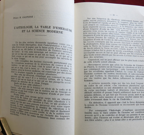 Revue occulte 1964 - Initiation & Science 61 - Ethique dans le druidisme - Astrologie