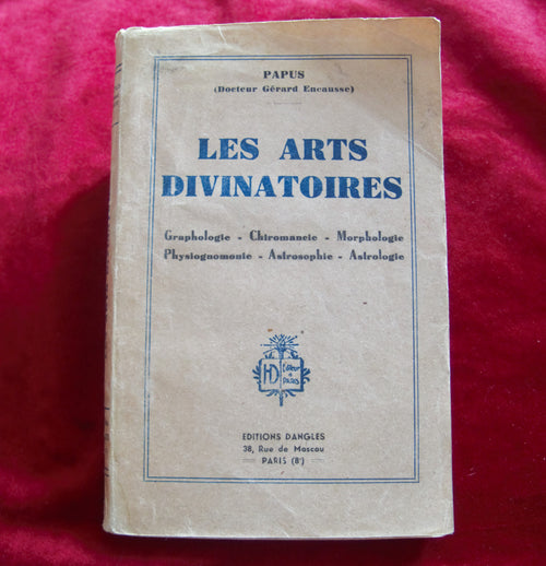 Les arts divinatoires 1947 - livre vintage PAPUS