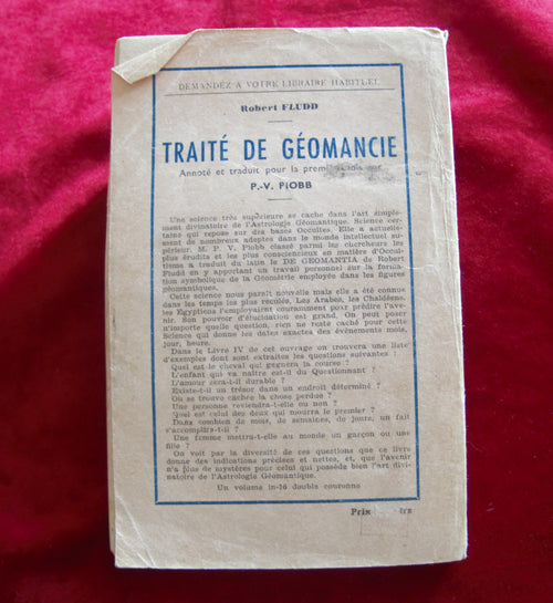 Les arts divinatoires 1947 - livre vintage PAPUS