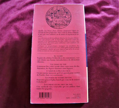 Livre de divination chinoise 1985, Lire les feuilles de thé - Tasseography
