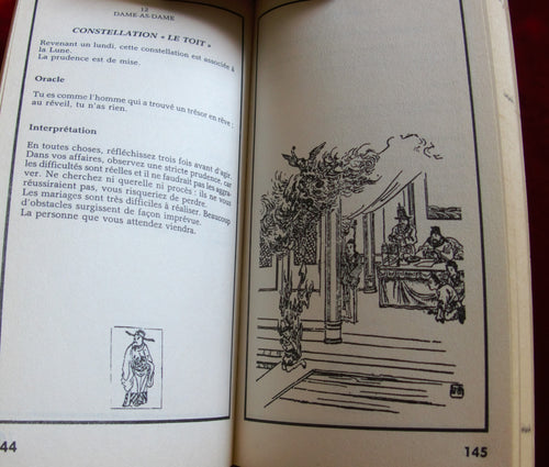 Livre de divination chinoise 1985, Lire les feuilles de thé - Tasseography