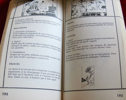 Livre de divination chinoise 1985, Lire les feuilles de thé - Tasseography