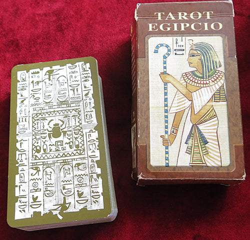 TAROT EGIPCIO + Guide – Tarot Égyptien - LO SCARABEO - Tarot à Thème Égyptien