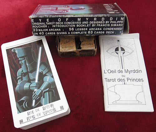 Eye of Myrddin Tarot (L’Œil de Myrddin) 1994 – Philippe Rouchier – Grimaud