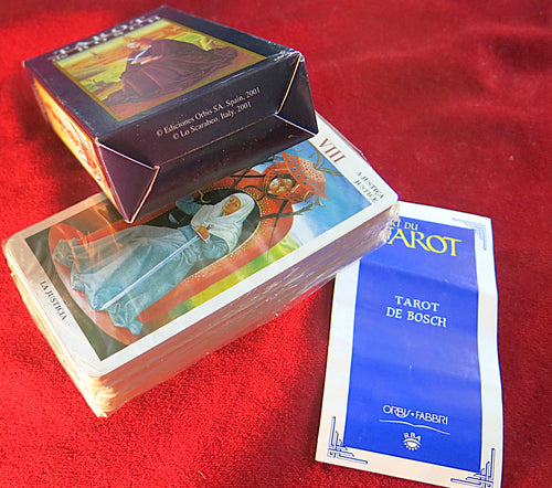 Hieronymus Bosch Tarot – Atanasov – Lo Scarabeo / Fabbri 2002 – Sealed