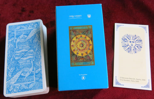 Tarot en verre 2000 - TROUVER RARE - TAROT DE VERRE