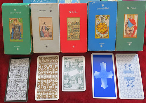 5 jeux de Tarots Vintage ÉPUISÉS - Super Remise !